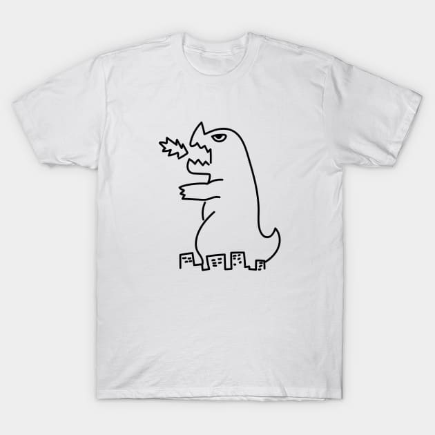 Dandadan Vamola's Kaiju T-Shirt by aniwear